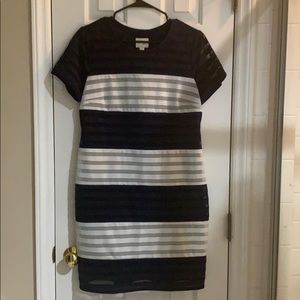 Blue and White dress size M